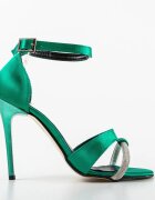Wow Shoes Сандали на ток Krause Зелени