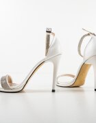 Wow Shoes Сандали на ток Mydabel Бели
