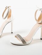 Wow Shoes Сандали на ток Mydabel Бели