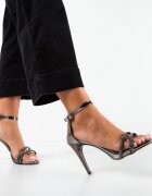 Wow Shoes Сандали на ток Myretam Сив