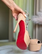 Wow Shoes Сандали на ток Ninesa Нуд