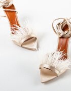 Wow Shoes Сандали на ток Orka Бежов