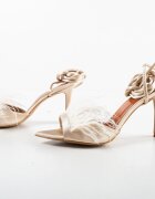 Wow Shoes Сандали на ток Orka Бежов