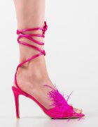 Wow Shoes Сандали на ток Orka Фуксия