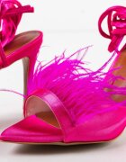 Wow Shoes Сандали на ток Orka Фуксия