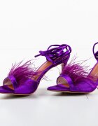 Wow Shoes Сандали на ток Orka Лилав