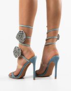 Wow Shoes Сандали на ток Rosese Сини