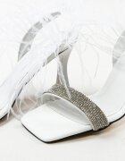 Wow Shoes Сандали на ток Salcia Бели
