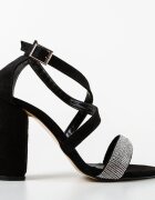 Wow Shoes Сандали на ток Terna Черни