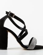 Wow Shoes Сандали на ток Terna Черни