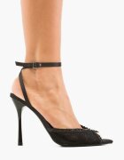 Wow Shoes Сандали на ток Torez Черни