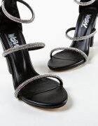Wow Shoes Сандали на ток Uiska Черни