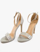 Wow Shoes Сандали на ток Versed Сребърни