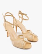 Wow Shoes Сандали на ток Yre Бежов