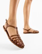 Wow Shoes Сандали Obsessy Кафяв
