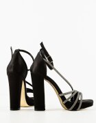 Wow Shoes Сандали Parmigiano Черни