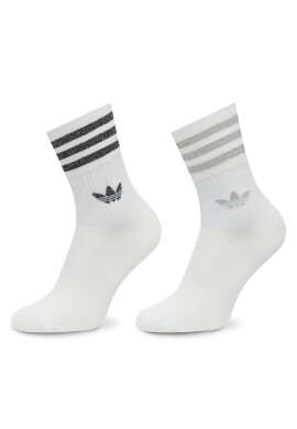adidas Дълги чорапи Glt Crew HC9561 Бял - Mera.bg
