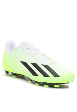 adidas Обувки X Crazyfast.4 Flexible Ground Boots HQ4535 Ftwwht/Cblack/Luclem - Mera.bg