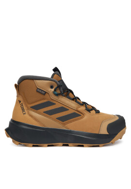 adidas Туристически Terrex Winter Leather Mid Cut Rain.Rdy Cold.Rdy JR5297 Кафяв - Mera.bg