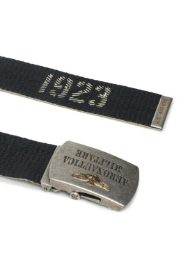 Aeronautica Militare Мъжки колан 231CI292CT3108 Черен - Mera.bg