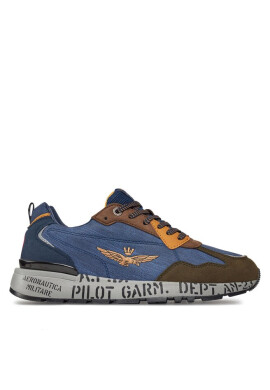 Aeronautica Militare Сникърси 232SC214CT3228 Blu/Dark Grey 94456 - Mera.bg