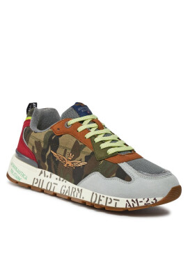 Aeronautica Militare Сникърси 232SC214CT3228 Red/Comouflage/Red 94454 - Mera.bg
