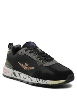 Aeronautica Militare Сникърси 222SC214CT3059 Черен - Mera.bg