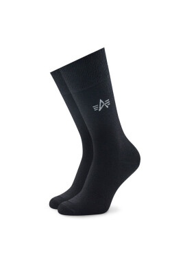 Alpha Industries Комплект 3 чифта дълги чорапи мъжки Basic 118929 Черен - Mera.bg