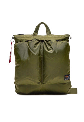 Alpha Industries Сак Label Helmet Bag 108960 Каки - Mera.bg