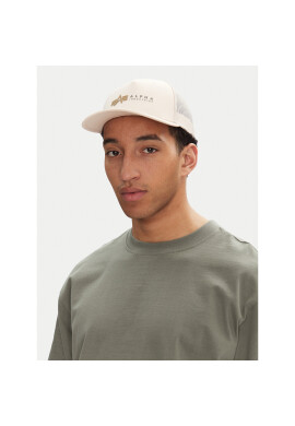 Alpha Industries Шапка с козирка Label 106901 Екрю - Mera.bg