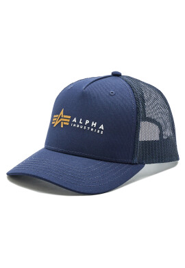 Alpha Industries Шапка с козирка Label 106901 Rep. Blue 07 - Mera.bg