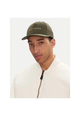 Alpha Industries Шапка с козирка Label 106901 Зелен - Mera.bg