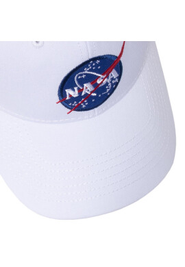 Alpha Industries Шапка с козирка Nasa Cap 186903 Бял - Mera.bg