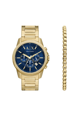 Armani Exchange Часовник Banks AX7151SET Златист - Mera.bg