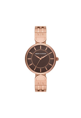 Armani Exchange Часовник Brooke AX5384 Brown/Rose Gold - Mera.bg