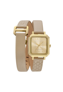 Armani Exchange Часовник Classic AX5728 Бежов - Mera.bg