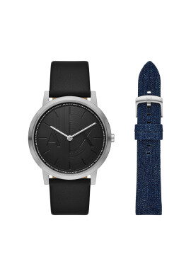 Armani Exchange Часовник Dale AX7168SET Черен - Mera.bg