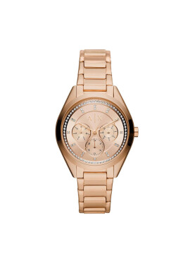 Armani Exchange Часовник Lady Giacomo AX5658 Rose Gold/Rose Gold - Mera.bg