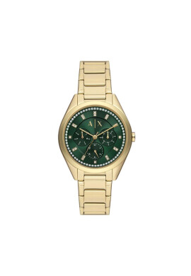 Armani Exchange Часовник Lady Giacomo AX5661 Green/Gold - Mera.bg