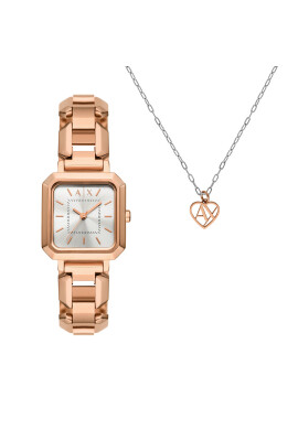 Armani Exchange Часовник Leila AX7167SET Златист - Mera.bg
