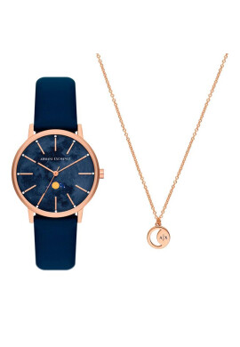Armani Exchange Часовник Lola AX7149SET Gold/Navy - Mera.bg