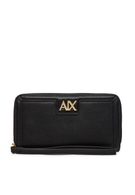Armani Exchange Голям дамски портфейл 948451 4R731 Черен - Mera.bg