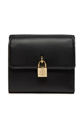 Armani Exchange Малък дамски портфейл 948530 4F779 Черен - Mera.bg