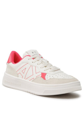 Armani Exchange Сникърси XDX103 XV579 K742 Off White/Coral - Mera.bg