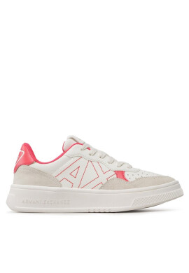 Armani Exchange Сникърси XDX103 XV579 K742 Off White/Coral - Mera.bg