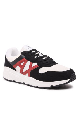 Armani Exchange Сникърси XUX152 XV610 S556 Black/Off White/Red - Mera.bg