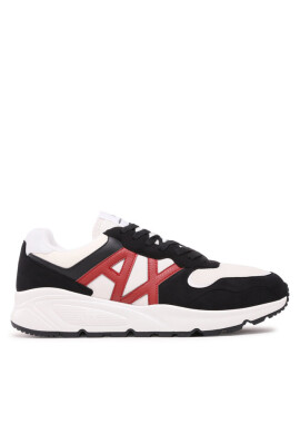 Armani Exchange Сникърси XUX152 XV610 S556 Black/Off White/Red - Mera.bg