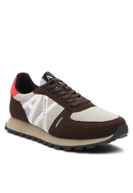 Armani Exchange Сникърси XUX169 XV660 T047 Choco+Beige - Mera.bg