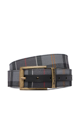 Barbour Мъжки колан Tartan MAC0364BK11 Черен - Mera.bg
