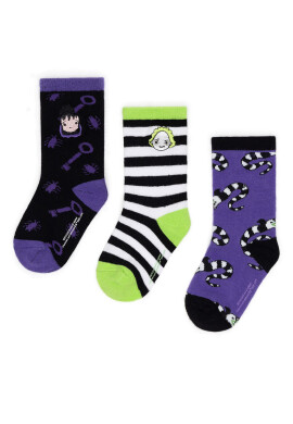 BEETLEJUICE Дълги чорапи ACCCS-AW24-324WBBJ Цветен - Mera.bg